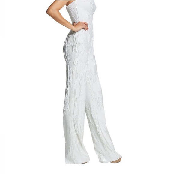 Dress the Population Andy Sequin Strapless Jumpsuit Size XL - Picture 4 of 13